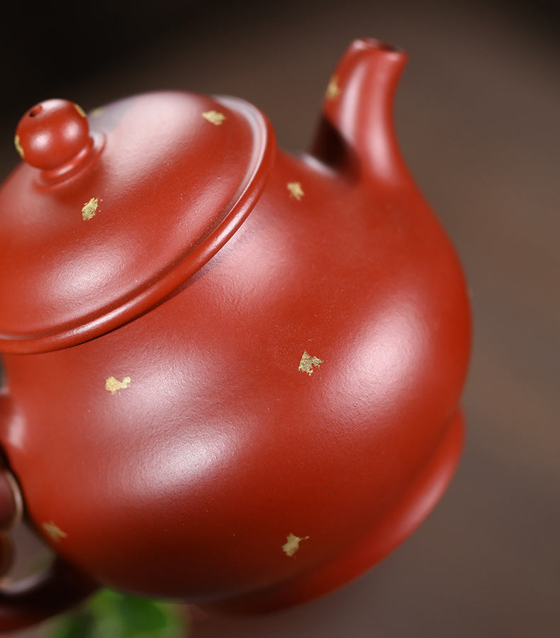 This is a Yixing teapot. this is Chinese yixing clay teapot