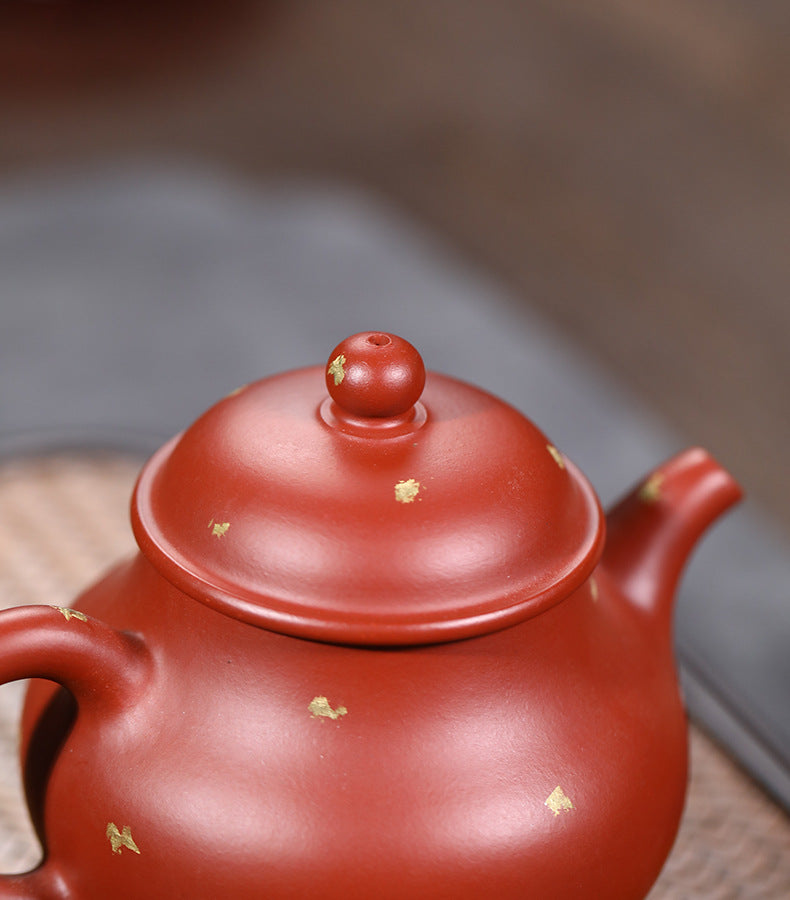 This is a Yixing teapot. this is Chinese yixing clay teapot