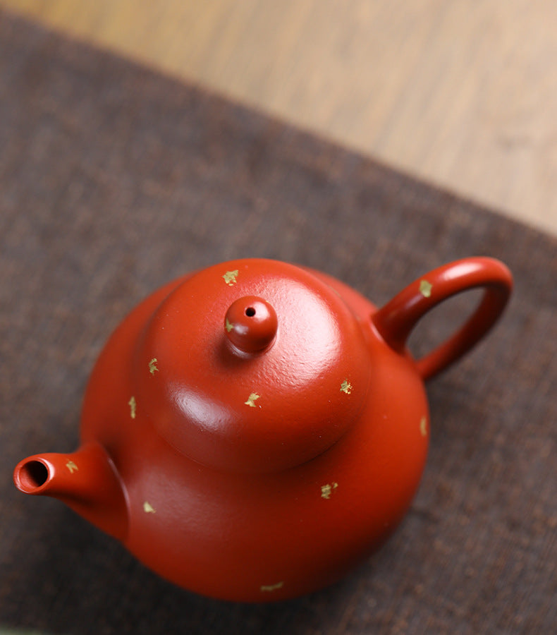 This is a Yixing teapot. this is Chinese yixing clay teapot