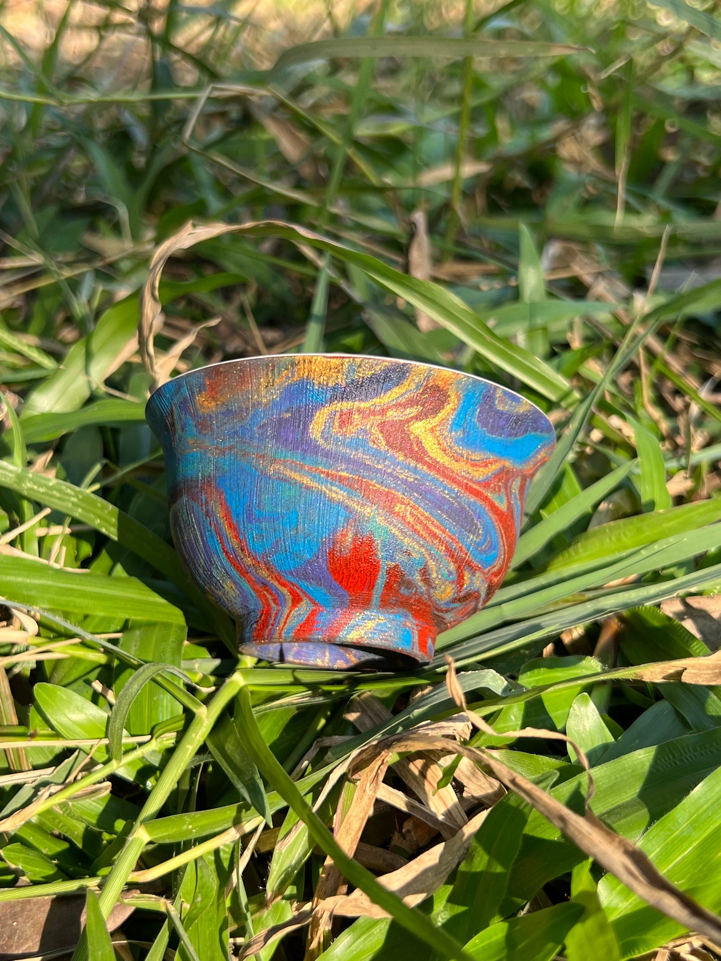 this is Chinese lacquer ware teacup