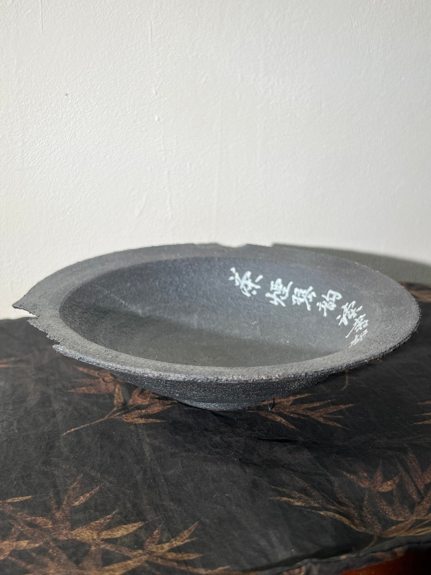 Purple Clay Tea Tray Handmade Teapot Holder Dry Tea Tray Chinese Master Artwork Tea Boat