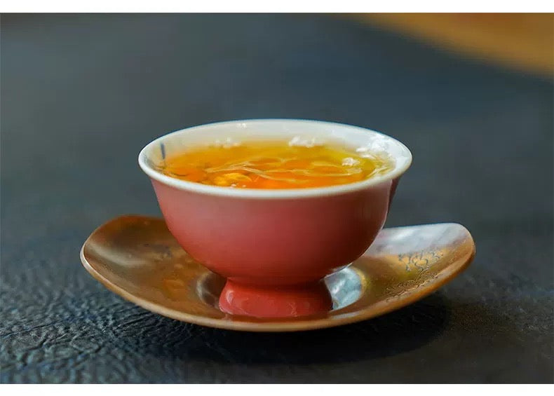 Premium Tongmuguan Red Tea Black Tea Authentic Laocong Lapsang Souchong Peach FlavorSmokless  Zhengshan Xiaozhong