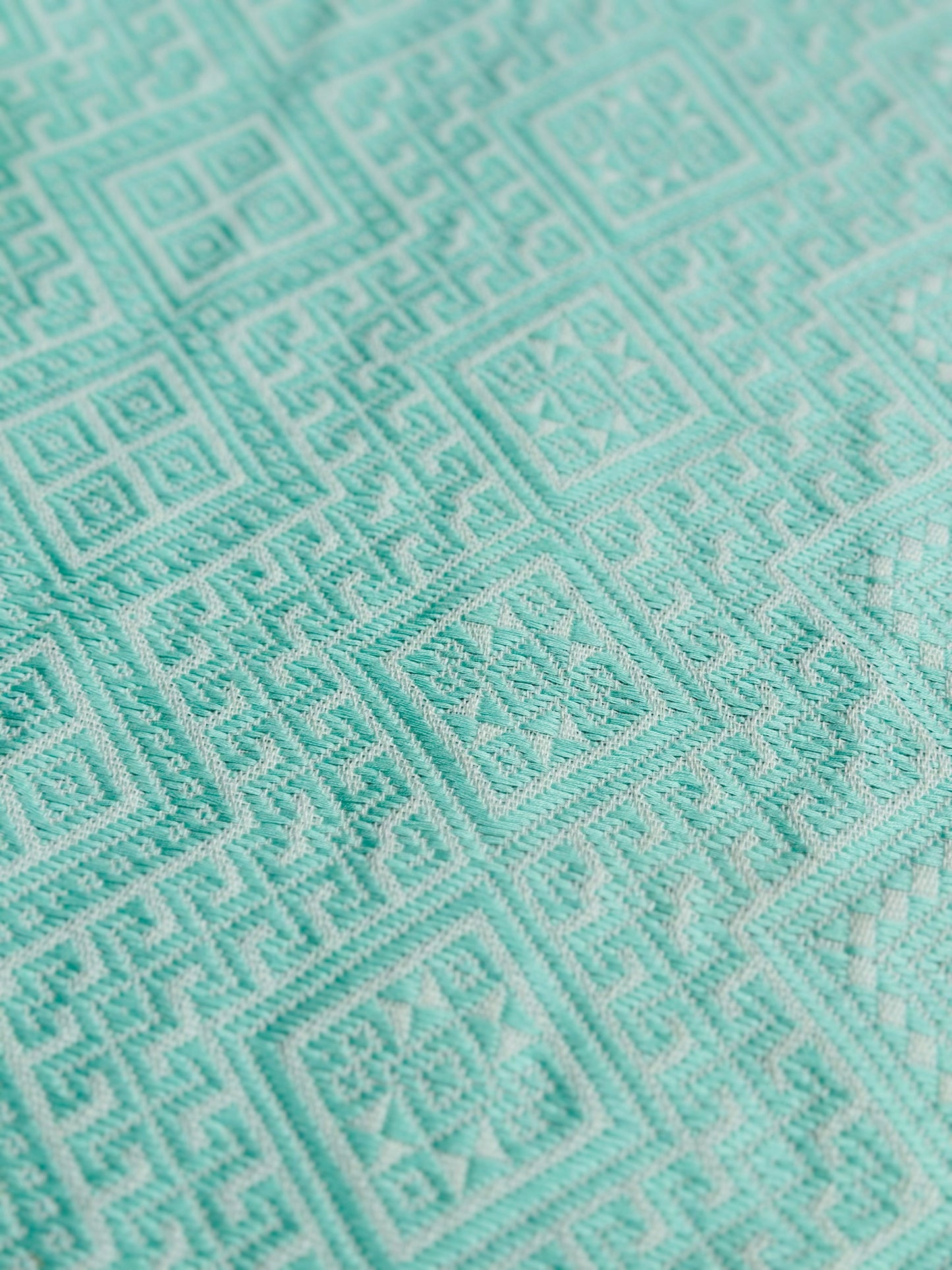 High-end Handcrafted Pattern Chinese Zhuang Brocade Silk Cloth Scarf Tea Table Cloth