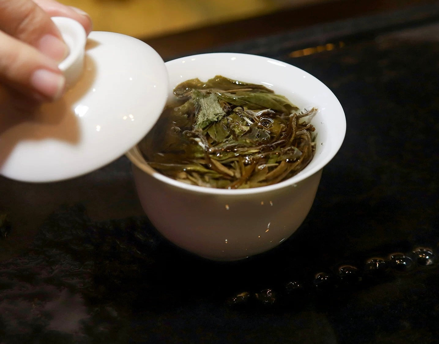 2019 Aged Organic Wild Baimudan Premimum Laocong Taimu Mountain White Peony White Tea Baicha