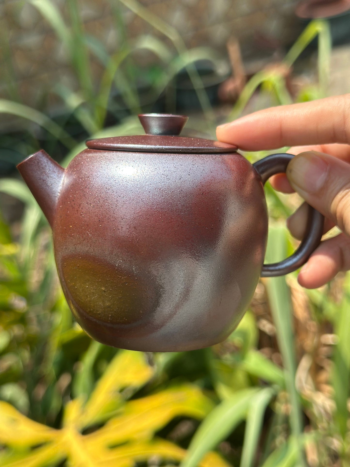 Handcrafted Woodfired Artowork Chinese Nixing clay Pottery Clay Teapot  Shape 165ml
