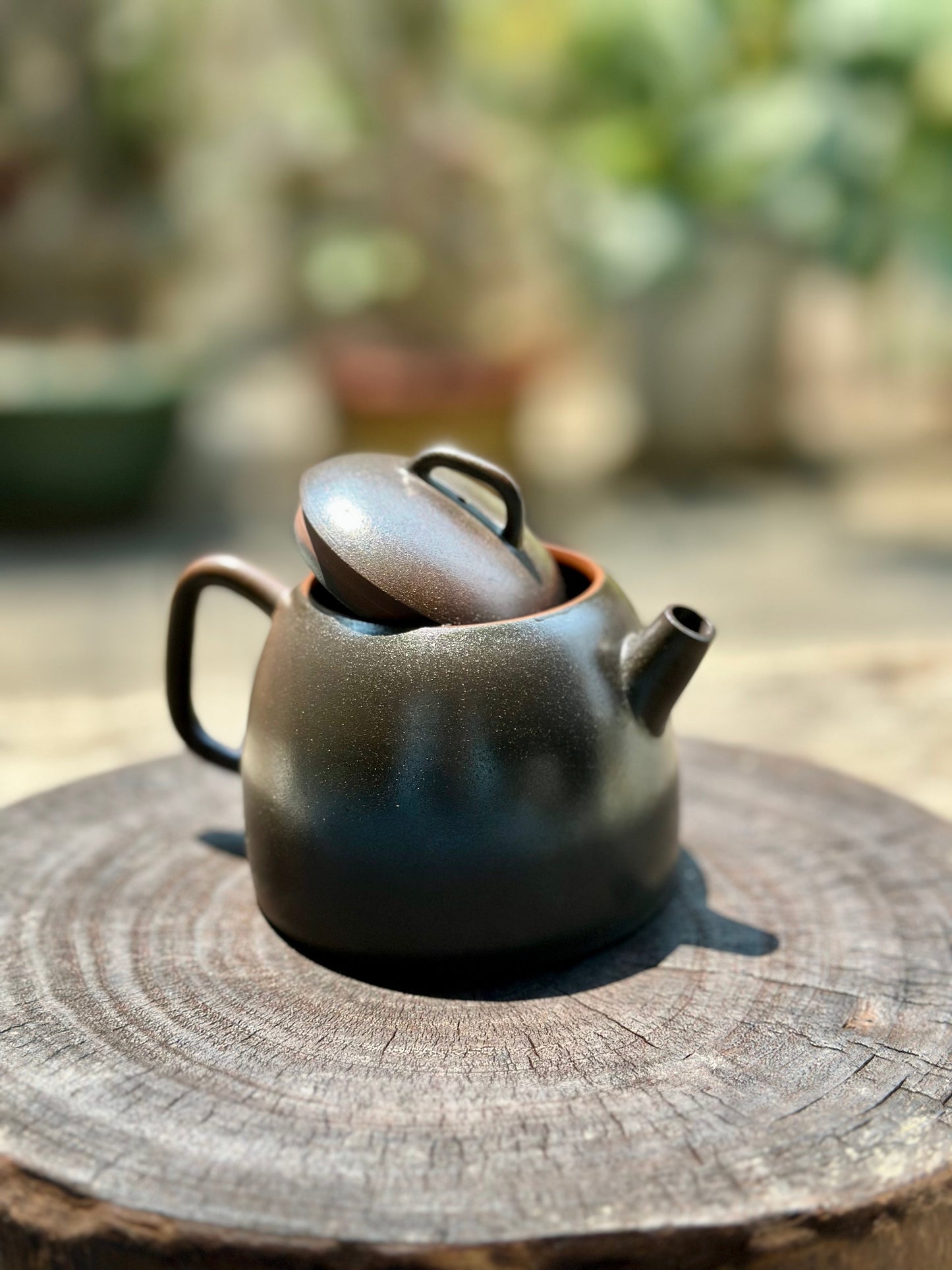 Handcrafted Woodfired Artowork Chinese Nixing clay Pottery Clay Teapot 160ml