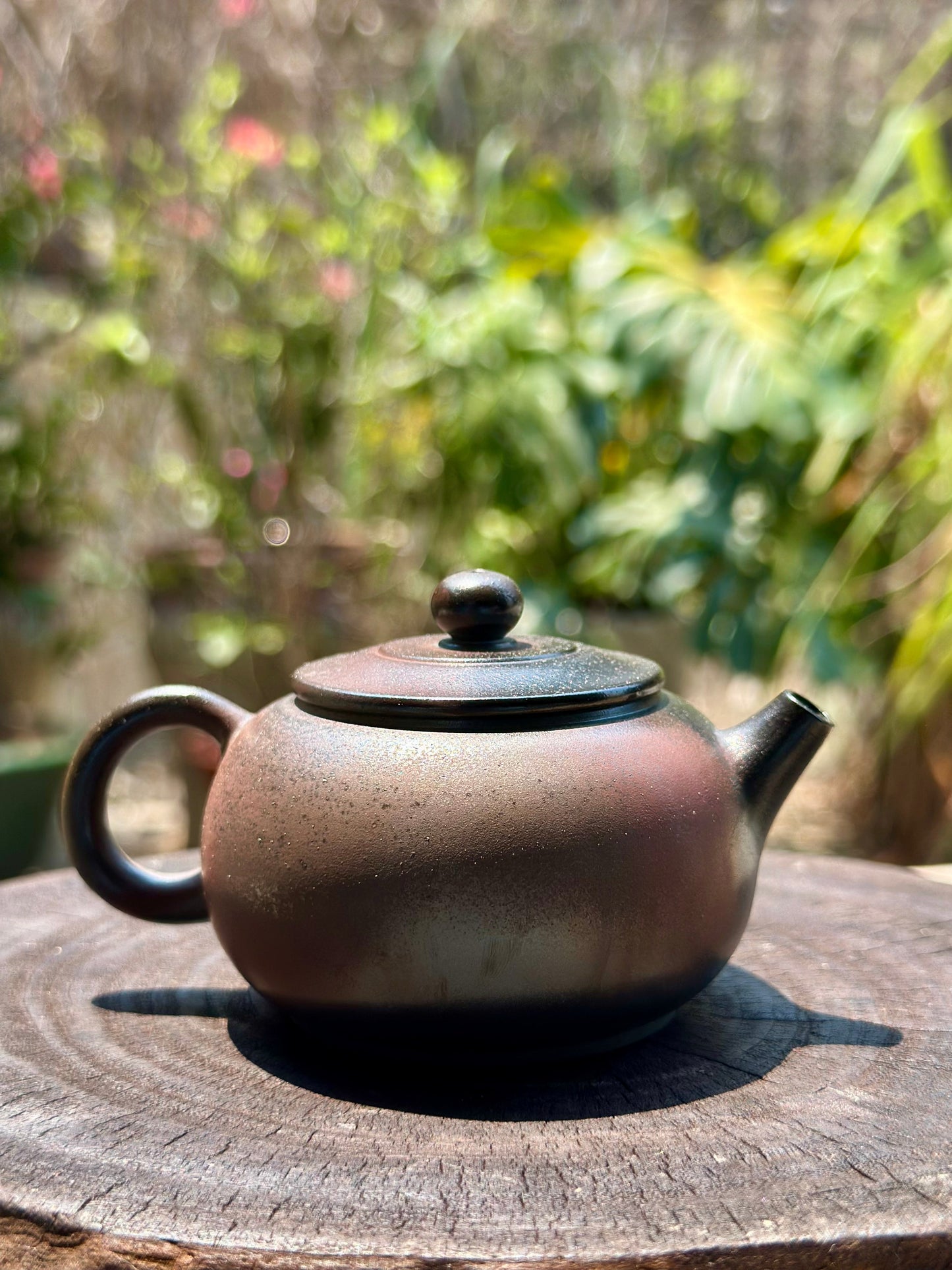 Handcrafted Woodfired Artowork Chinese Nixing clay Pottery Clay Teapot little Apple Shape 120ml