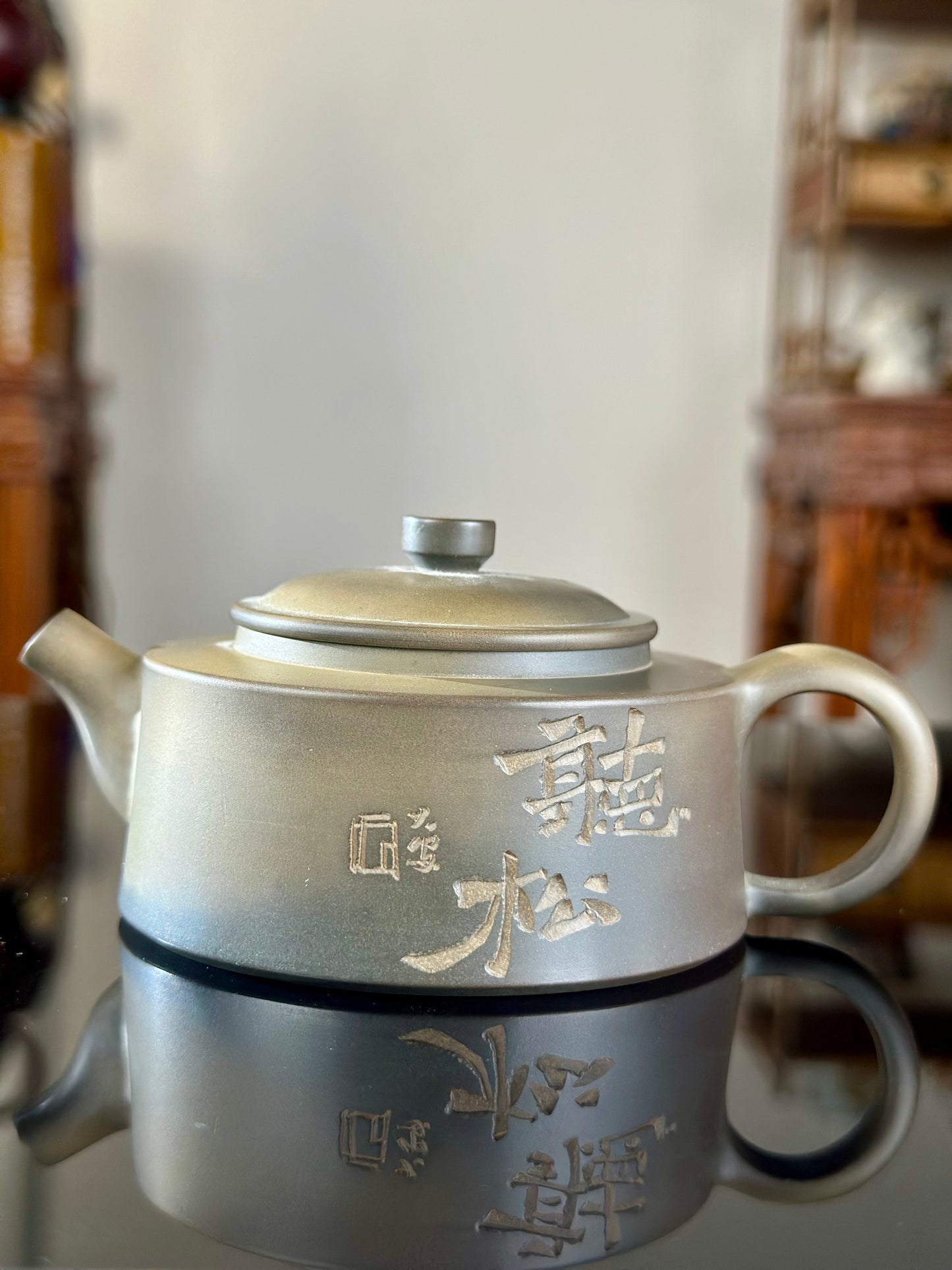 Handcrafted Nixing Clay Teapot Chinese Nixing Pottery Pot