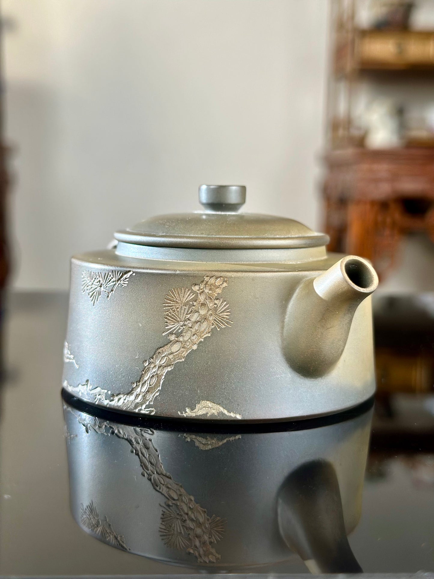 Handcrafted Nixing Clay Teapot Chinese Nixing Pottery Pot