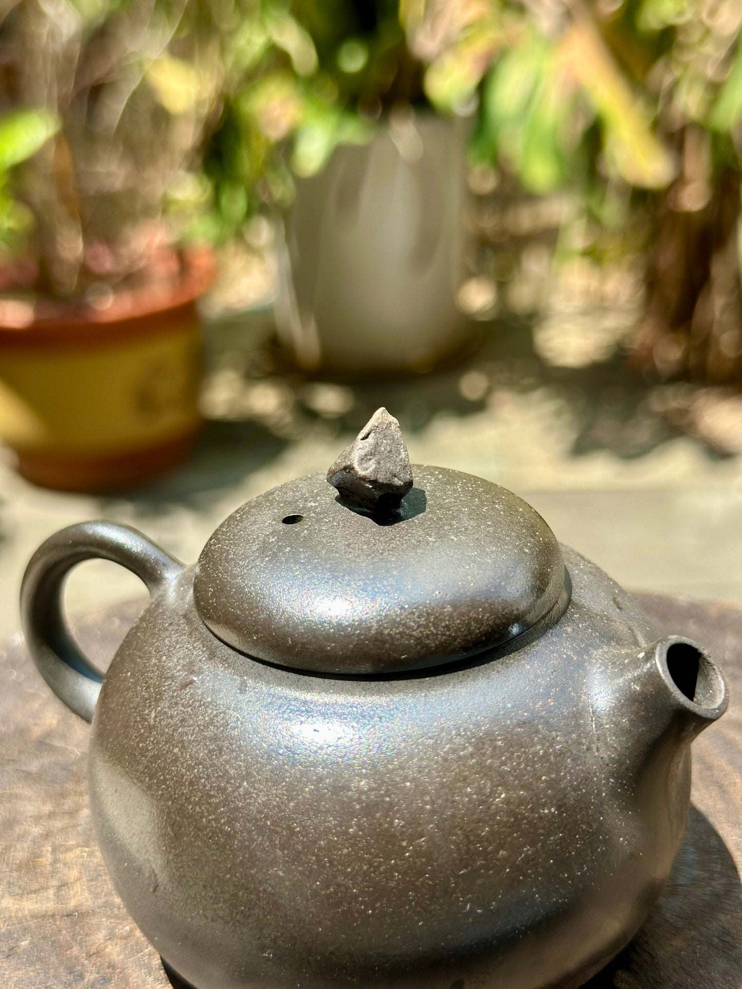 Handcrafted Woodfired Artowork Chinese Nixing clay Pottery Clay Teapot 170ml