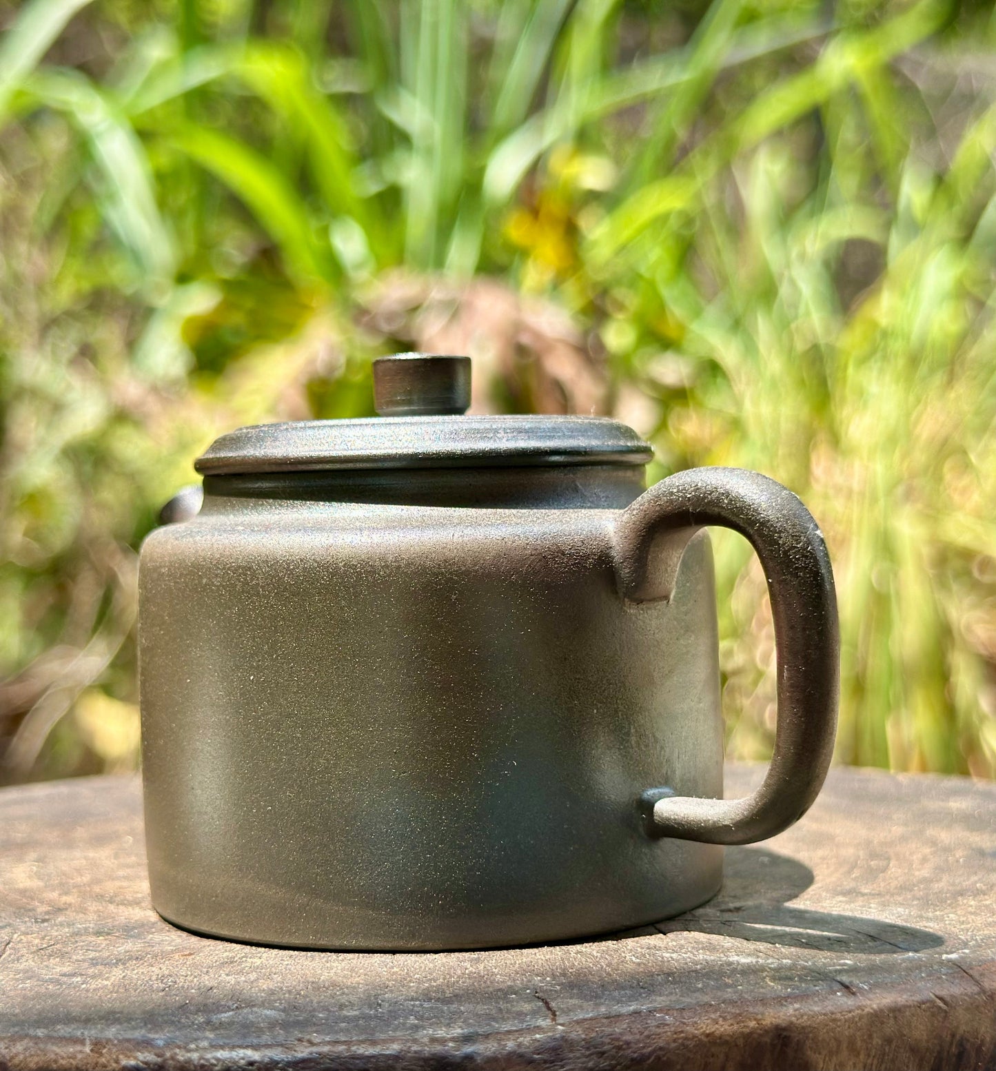 Handcrafted Woodfired Artowork Chinese Dezhong Shape Nixing clay Pottery Clay Teapot 150ml