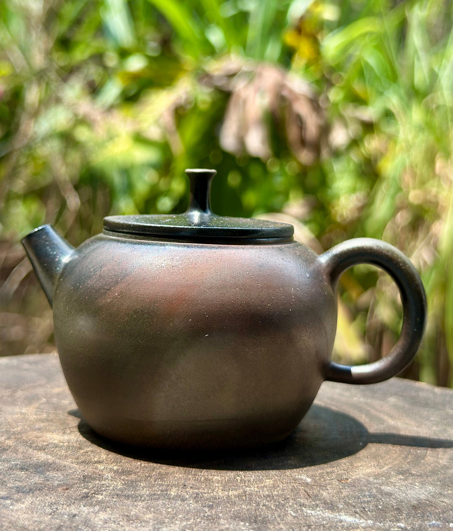 Handcrafted Woodfired Artowork Chinese Apple Shape Nixing clay Pottery Clay Teapot 150ml