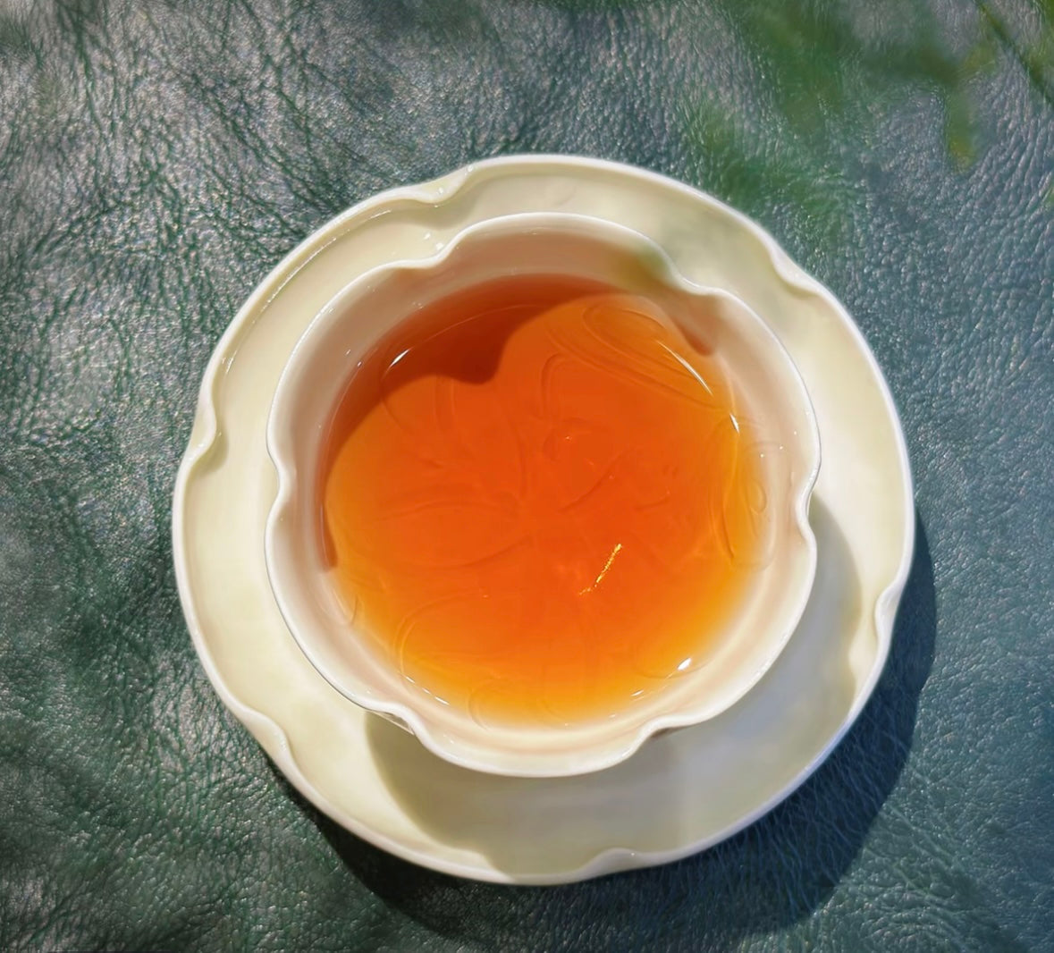 Handcrafted Chinese High-end Dingyao Ding Porcelain White Teacup Tea Set saucer