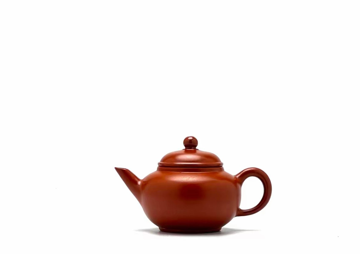 Chinese Chaozhou Handmade Traditional Zhuni Pottery Teapot ShuipingShape Red Clay 90ml Dangcong Oolong Gongfu Teapot