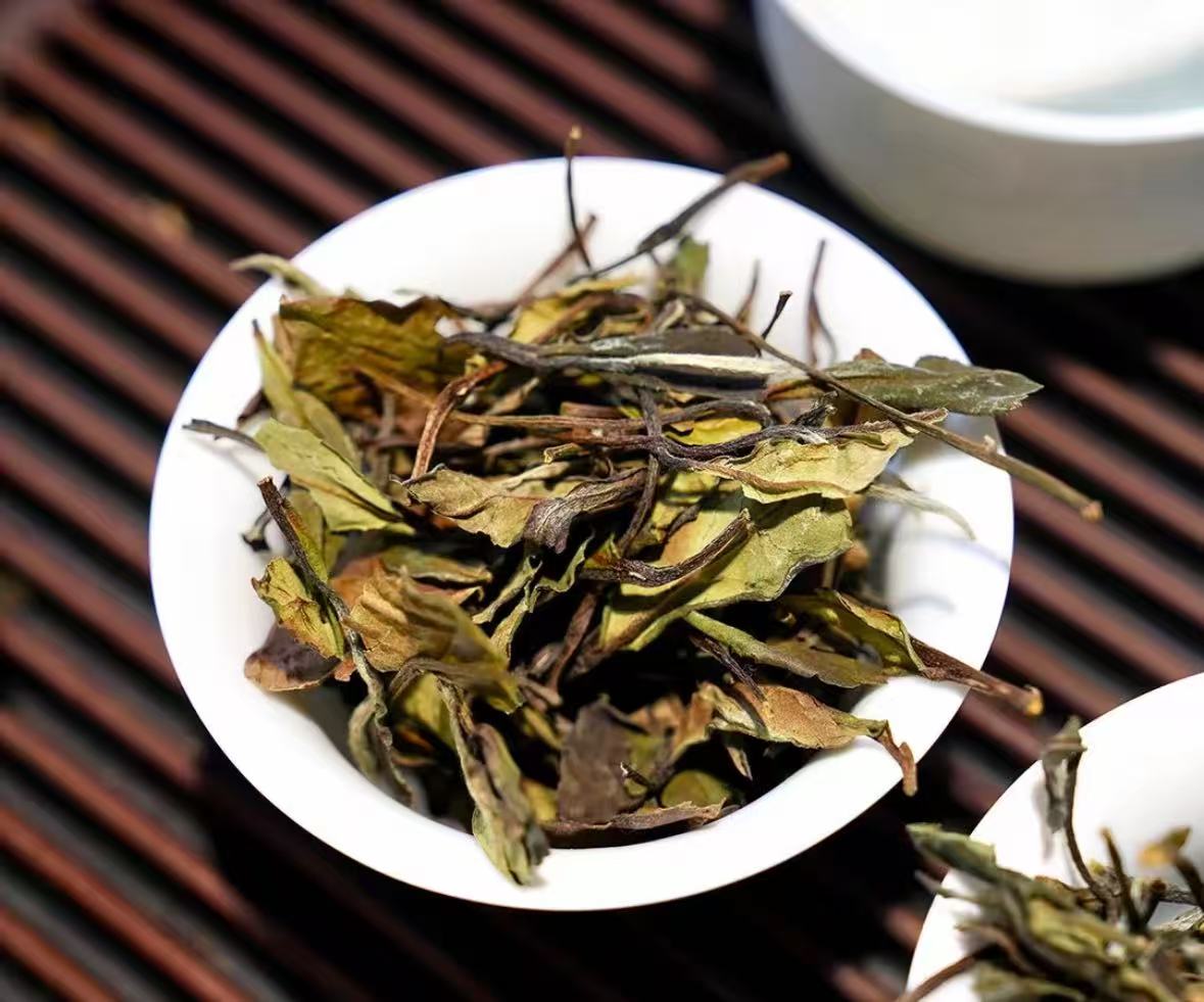 2021 Organic Chinese Zhenghe Wild Aged Tea Tree Shoumei White Tea Baicha