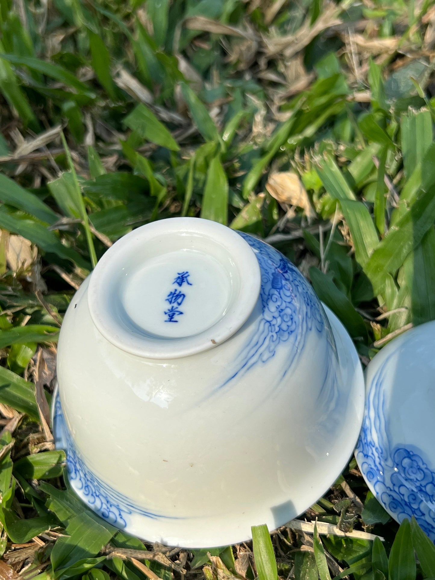 Hand Painted Chinese Qilin Gaiwan Blue And White Porcelain Pot Maker Jingdezhen Master Ceramic Artwork