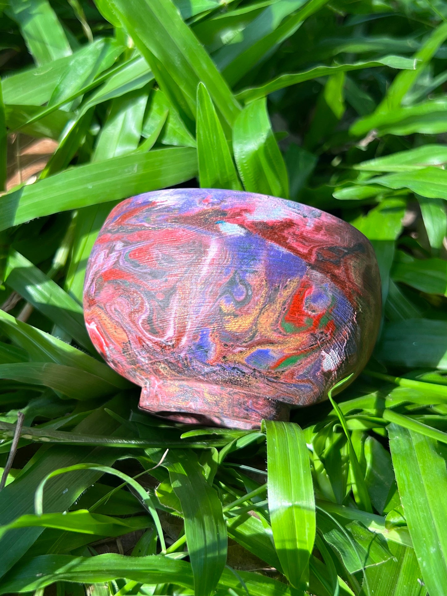 this is Chinese lacquer ware teacup. this is a pottery teacup