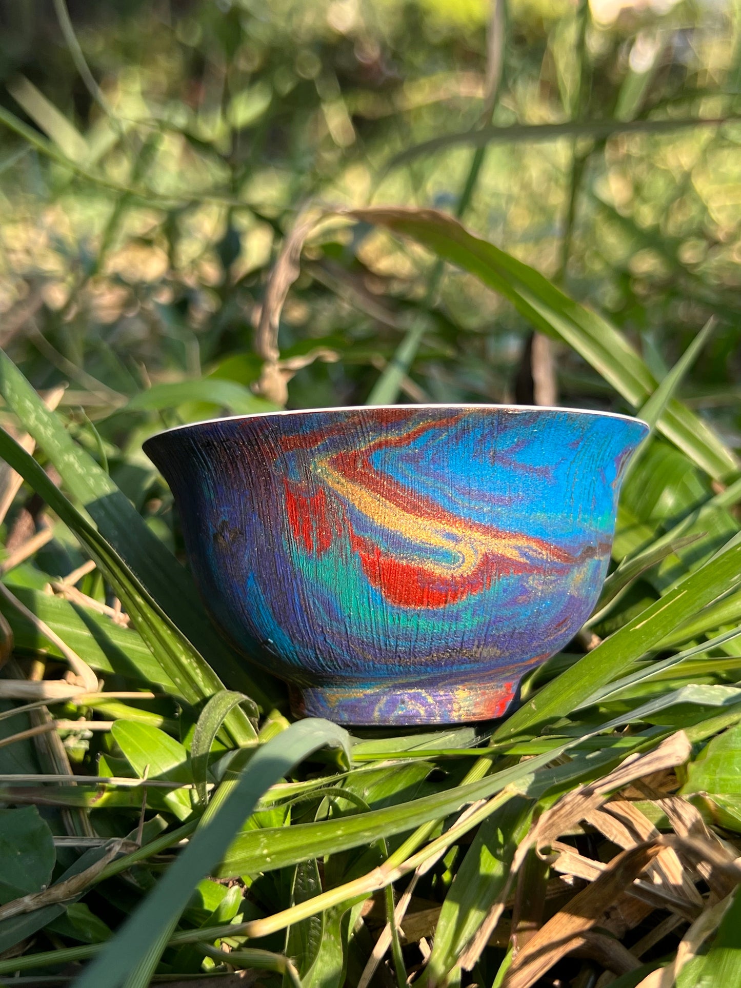 this is Chinese lacquer ware teacup