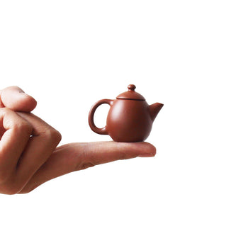 Handcrafted Original Design Chinese Mini Zisha Purple Clay Teapot Artwork Zhuni Teapot