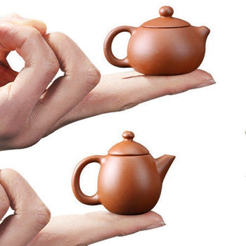 Handcrafted Original Design Chinese Mini Zisha Purple Clay Teapot Artwork Zhuni Teapot