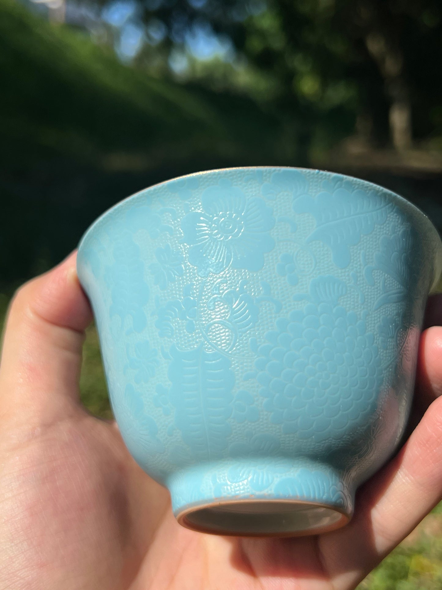 Hand Painted Pahua Chinese Butterfly Gaiwan Jingdezhen Master Ceramic Artwork