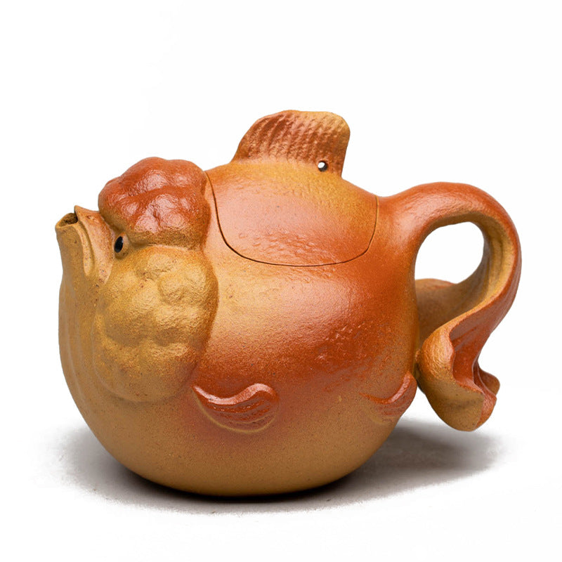 This is a Yixing teapot. this is Chinese yixing clay teapot 