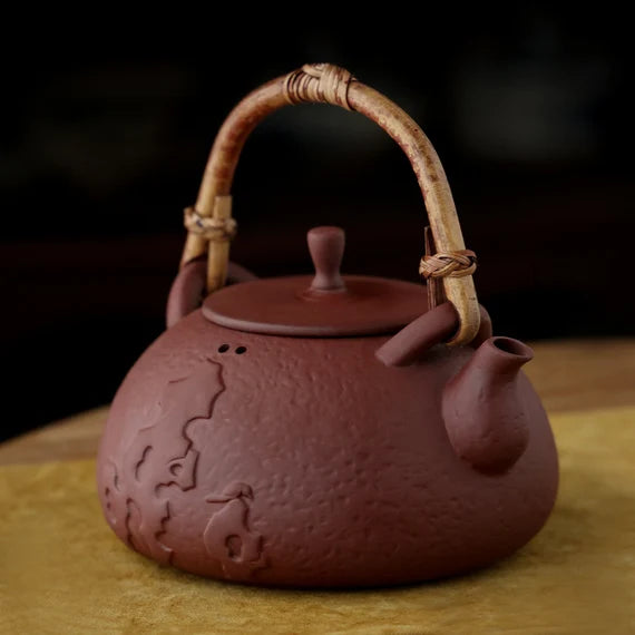 This is a pottery kettle