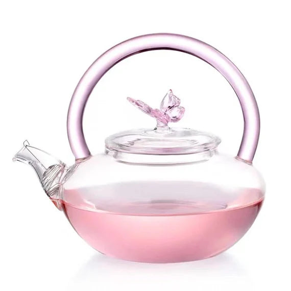 This is a glass kettle