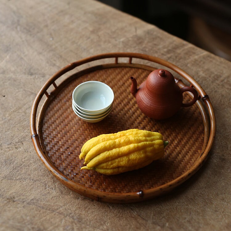 This is a meilu bamboo shelf bamboo tray.