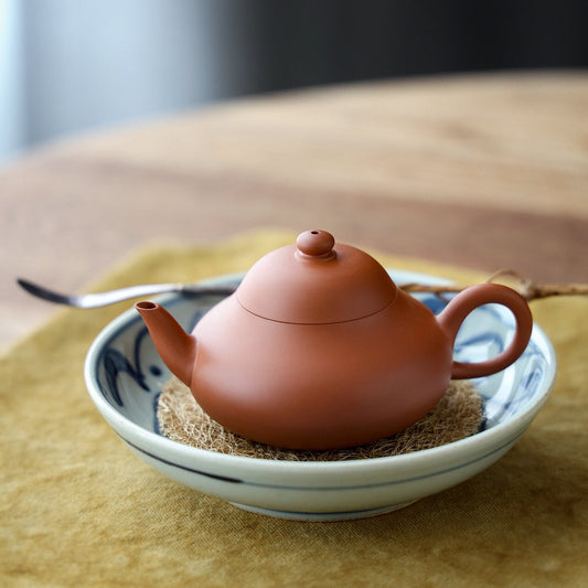 Chinese Handmade Chaozhou Zhuni Red Mud Teapot Dancong Oolong Teapot 100% Handmade Pottery Teaware Gongfu Teapot
