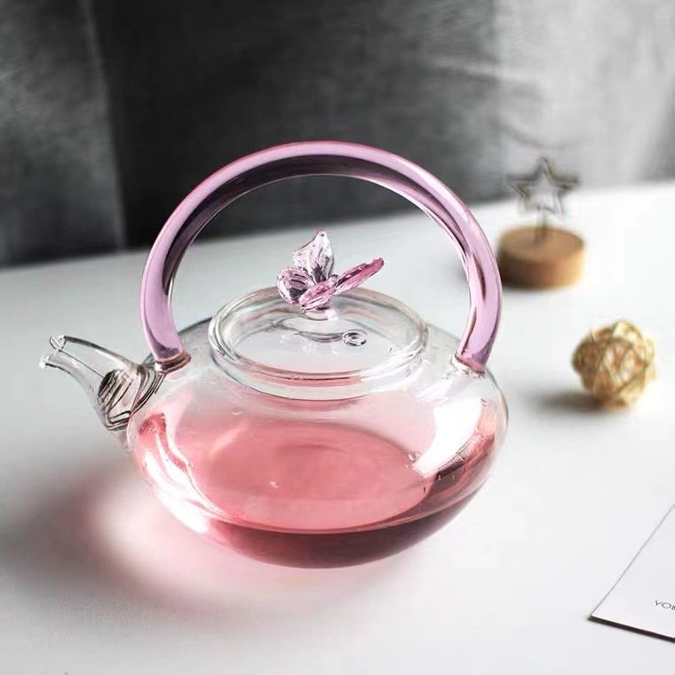 This is a glass kettle