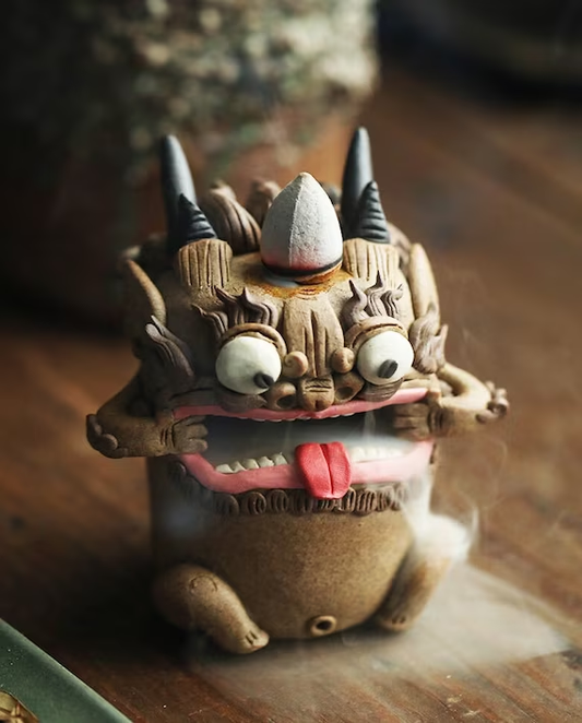 Handmade Tea Pet Incense Holder Orignial Pottery